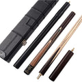CUESOUL 57" Rosewood 3/4 Snooker Cue Set with Case and Extension