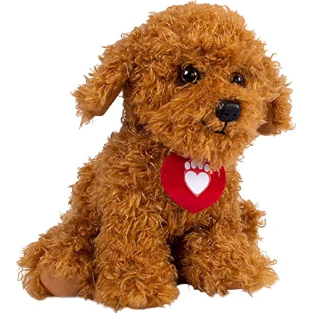 Waffle the Wonder Dog Soft Toy with Sound – Brown Plush Stuffed Animal