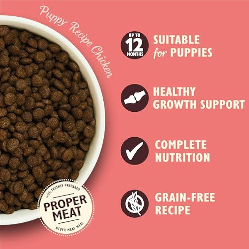 Lily's Kitchen Puppy Dry Dog Food | Grain-Free Chicken & Salmon - 7kg