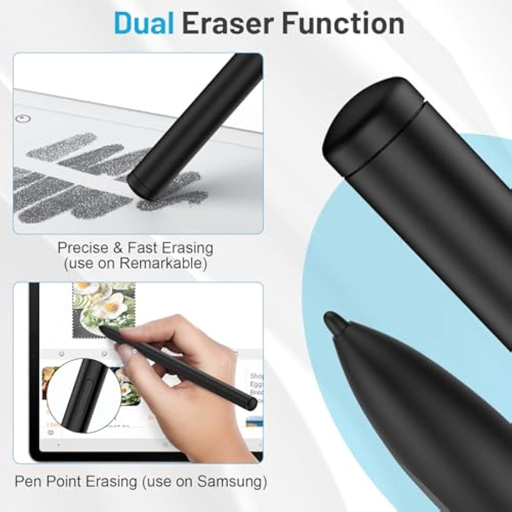 TiMOVO Magnetic EMR Stylus for Remarkable 2 & Kindle Scribe | Black
