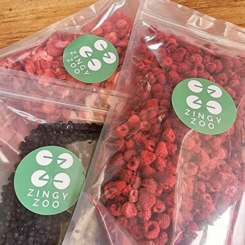 Jolof Store Freeze-Dried Raspberries – 500g XXL Premium Raw Vegan Fruit