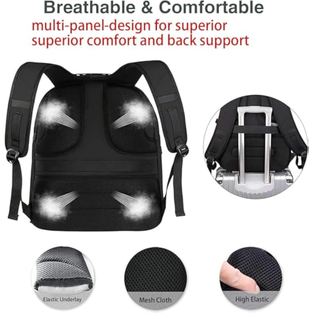 MATEIN 55L Travel Laptop Backpack | 18.4 Inch TSA Approved Work Bag