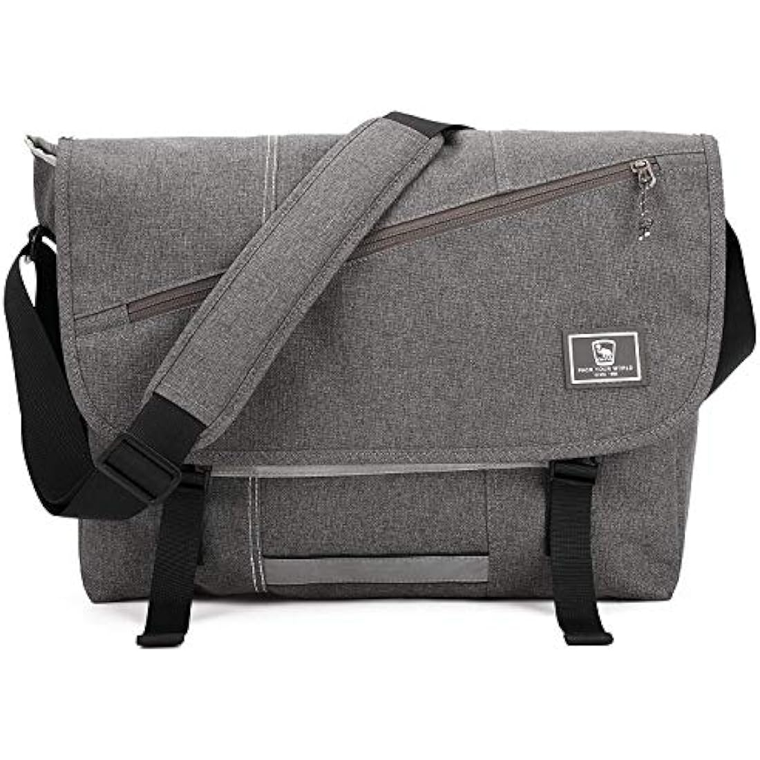 Waterproof Laptop Messenger Bag | 15.6 Inch Crossbody Satchel