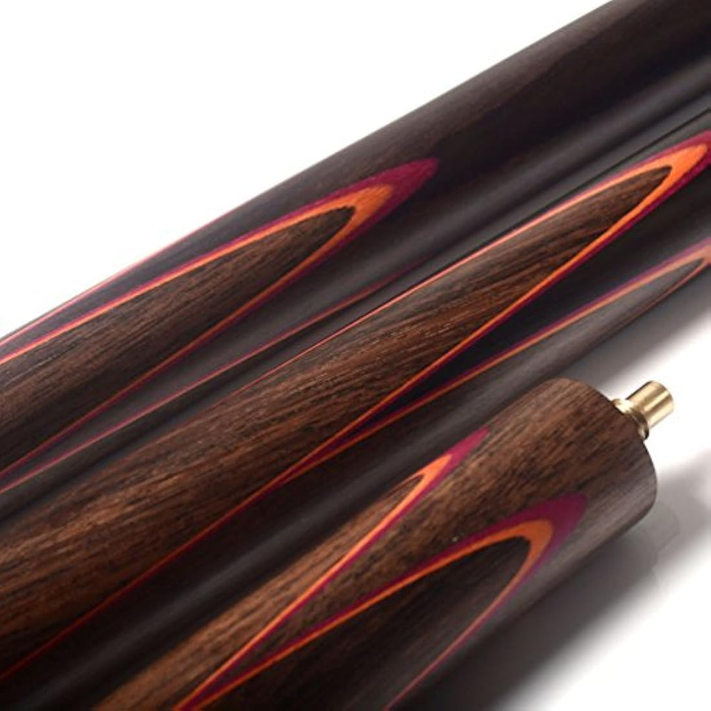 CUESOUL 57" 3/4 Joint Snooker Cue | Handcrafted Rosewood & Ash Wood Set