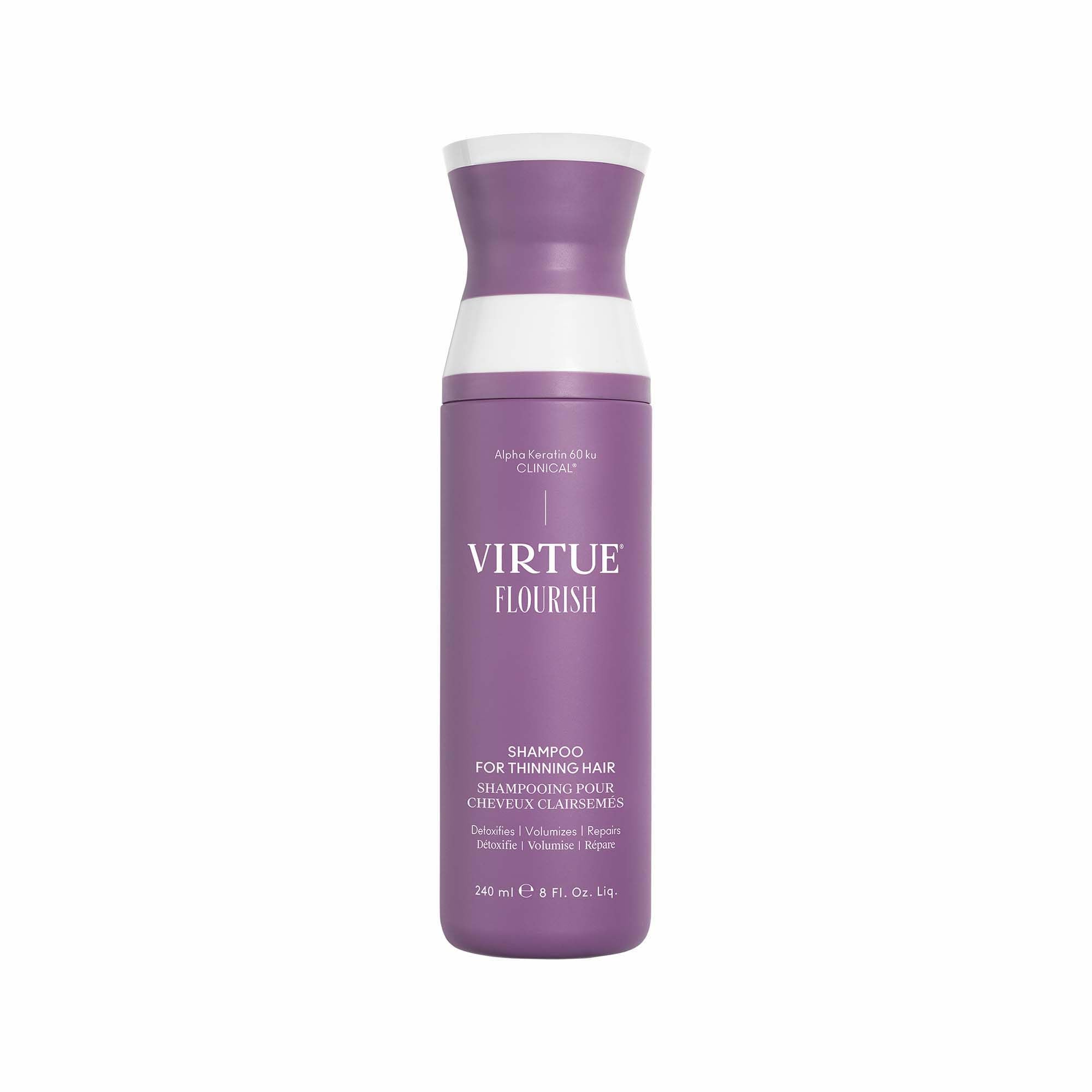 VIRTUE Flourish Volumizing Shampoo for Thinning Hair – Sulfate Free