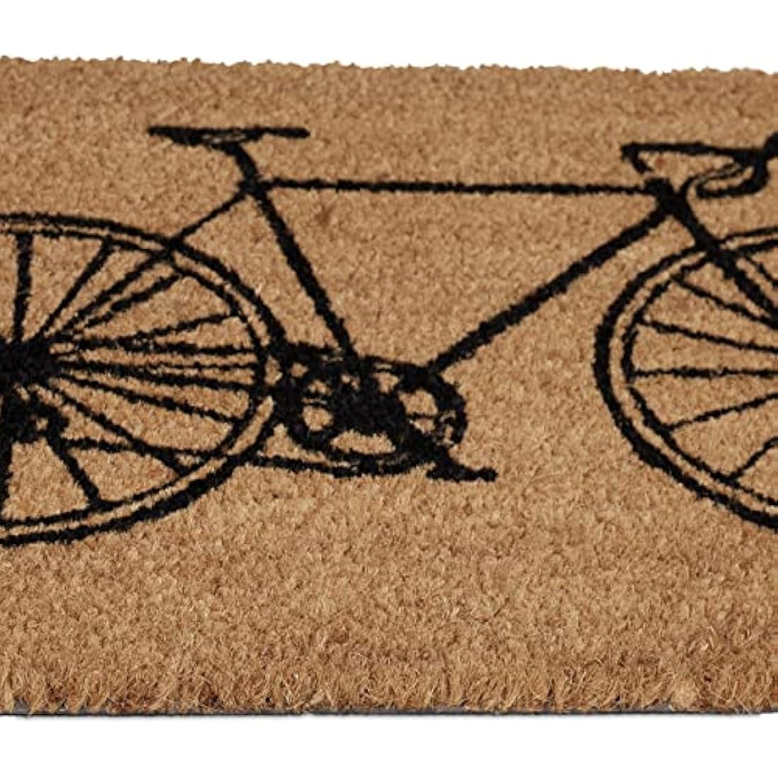 Bicycle Coir Doormat – Non-Slip Outdoor & Indoor Mat, 40x60cm
