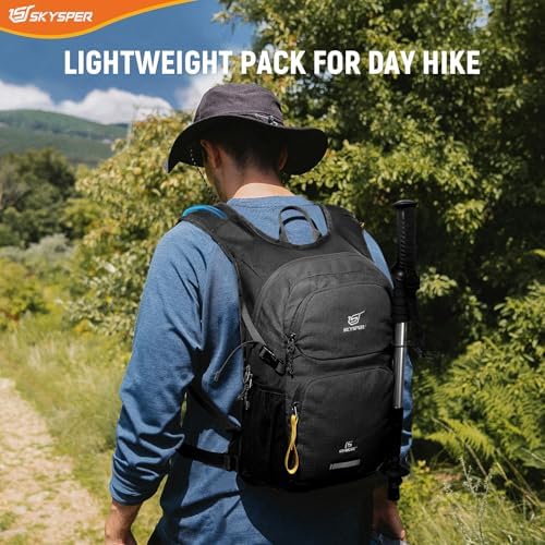 SKYSPER 15L Hiking Backpack – Lightweight Recycled Travel Day Pack