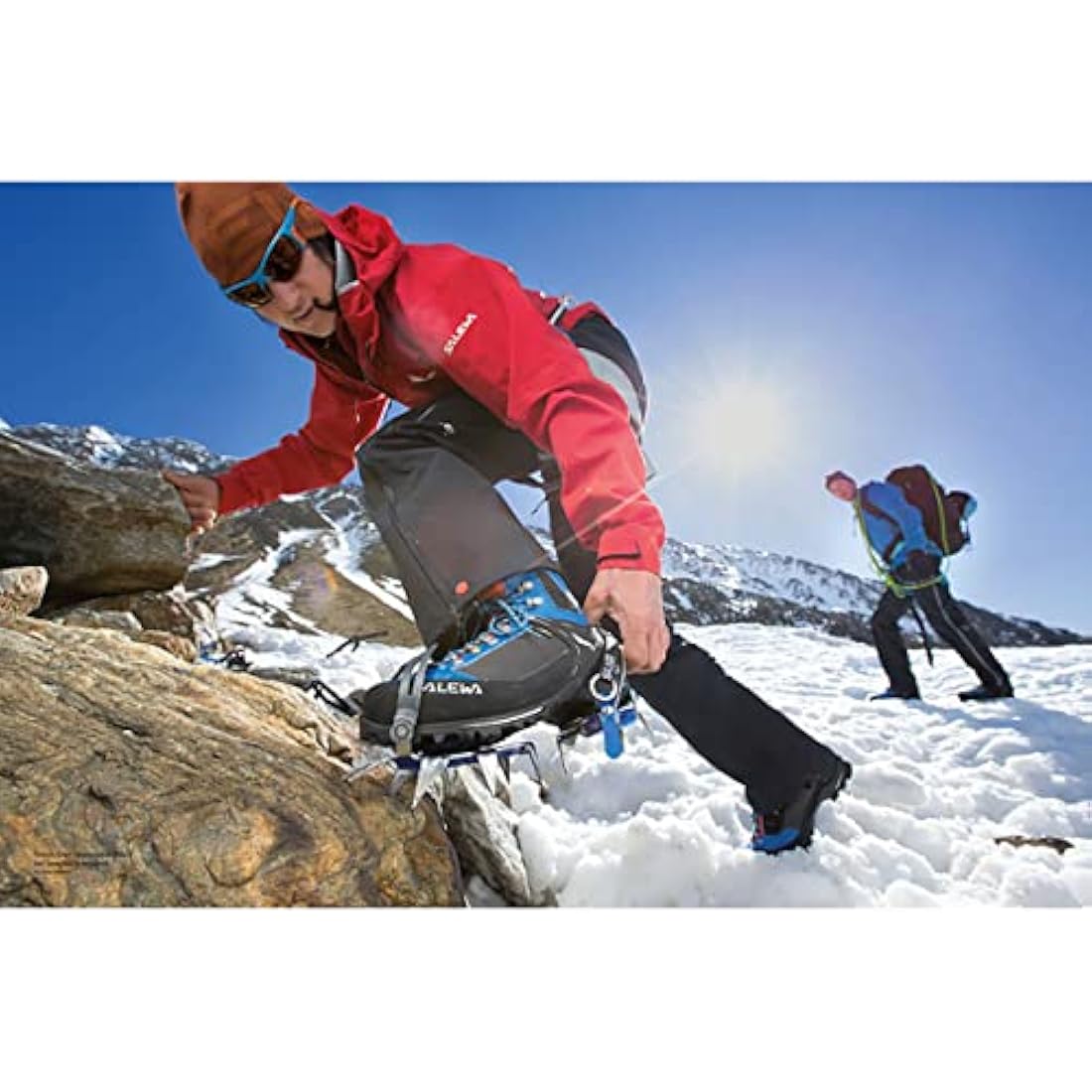 Salewa Alpinist Combi Steel Crampons for Mountaineering - Sizes 35-48