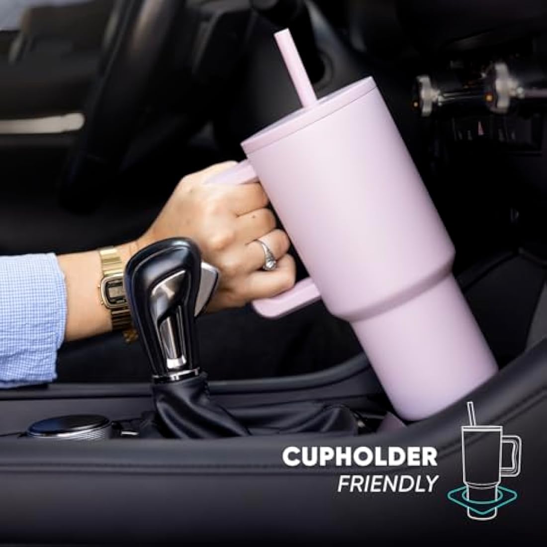 Simple Modern 40 oz Trek Tumbler – Insulated Stainless Steel Travel Mug