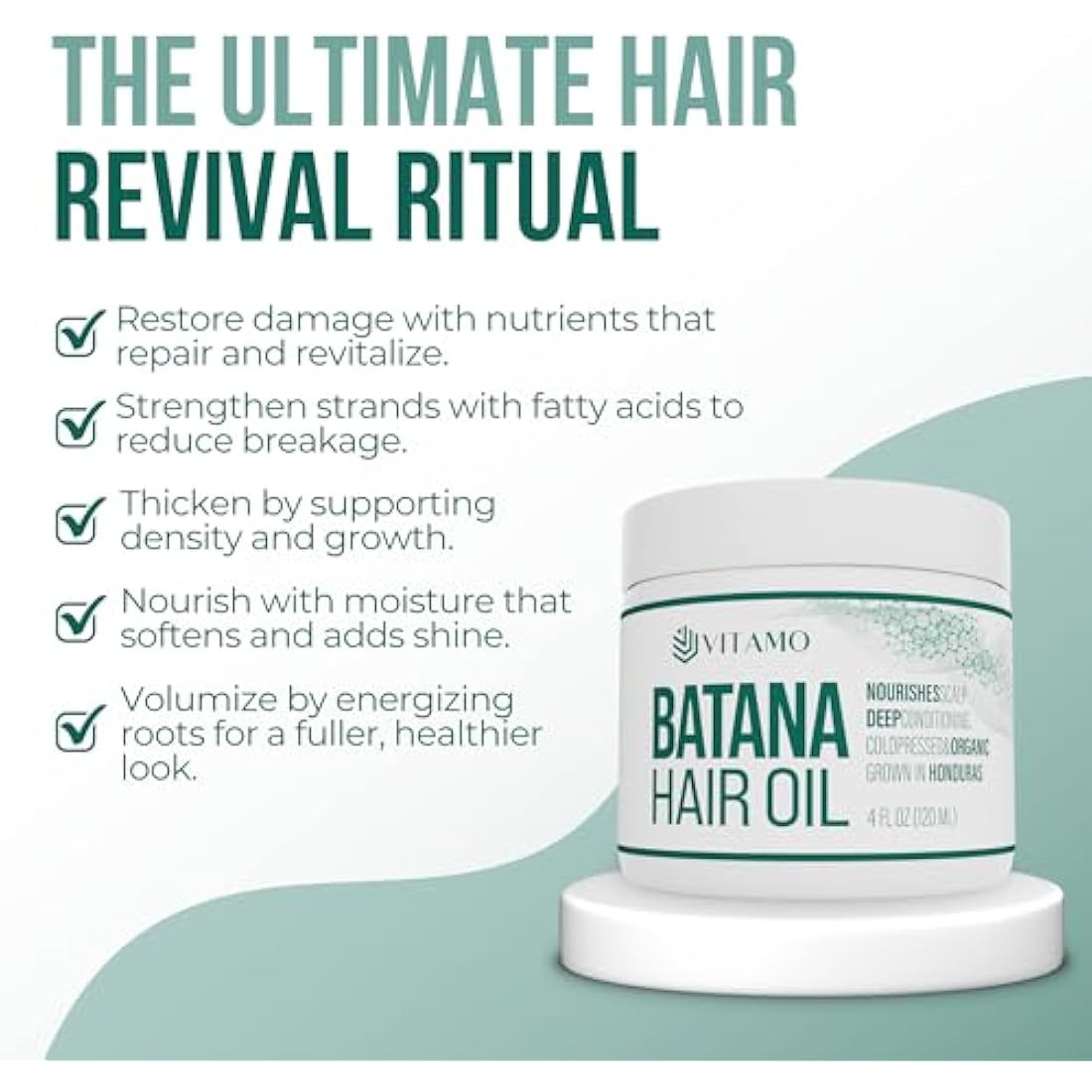 Jolof Store Organic Batana Oil – Cold Pressed Hair Growth Treatment