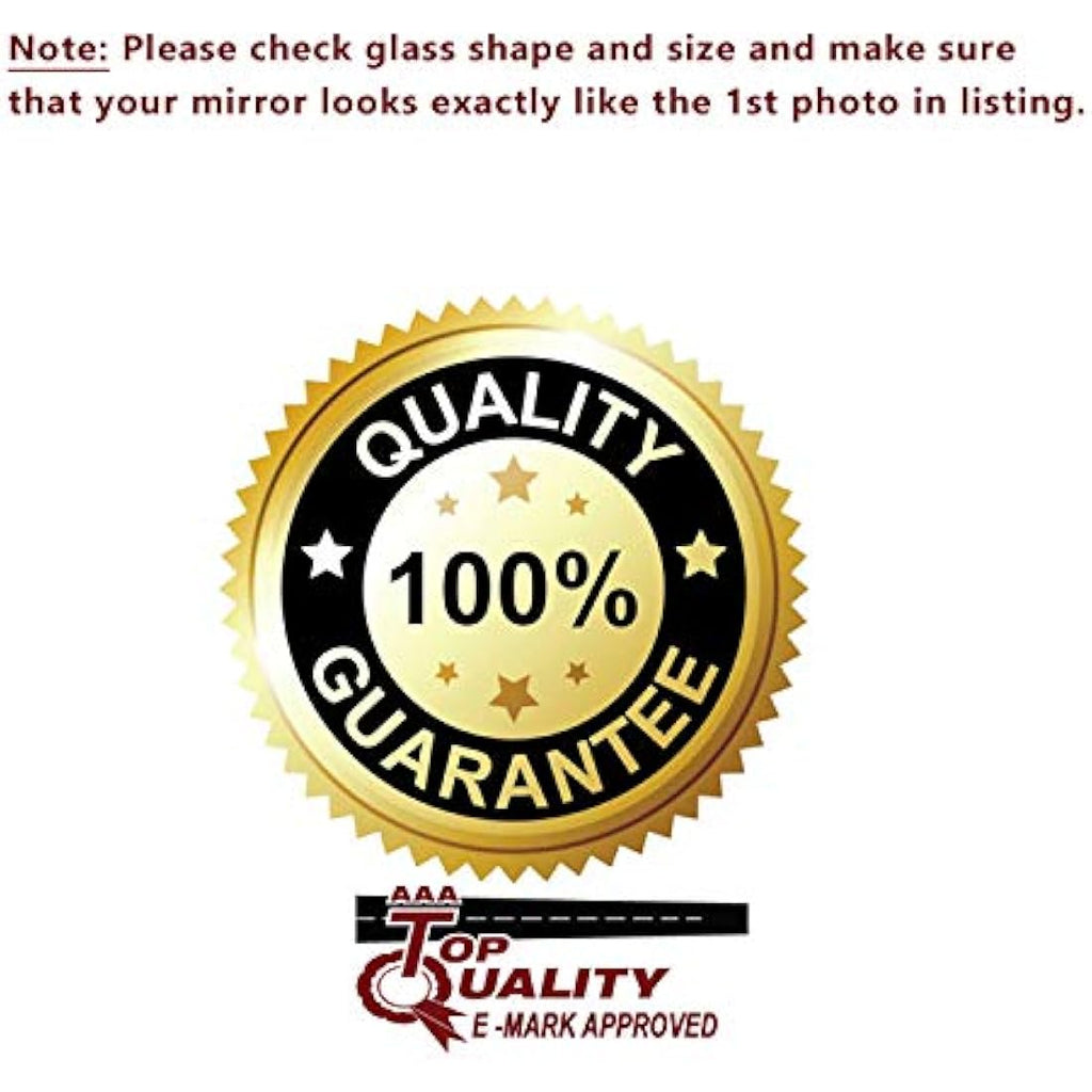 Toyota Aygo Convex Wing Mirror Glass | Left Hand Passenger Side 2009-2015