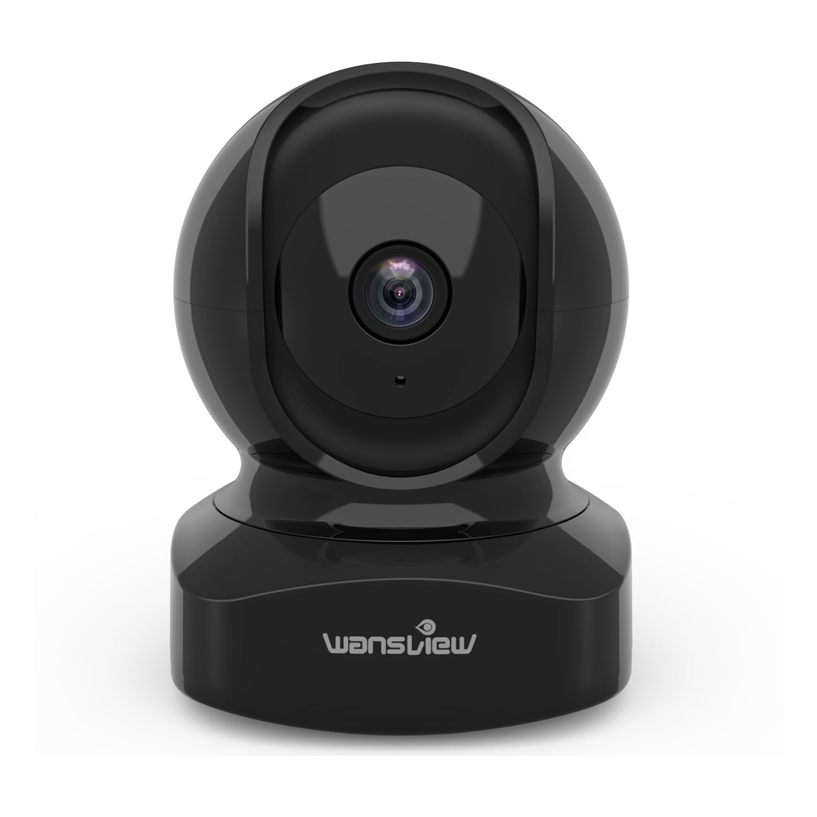 Wansview 2K WiFi Baby Monitor – Pan/Tilt CCTV Security Camera, Black