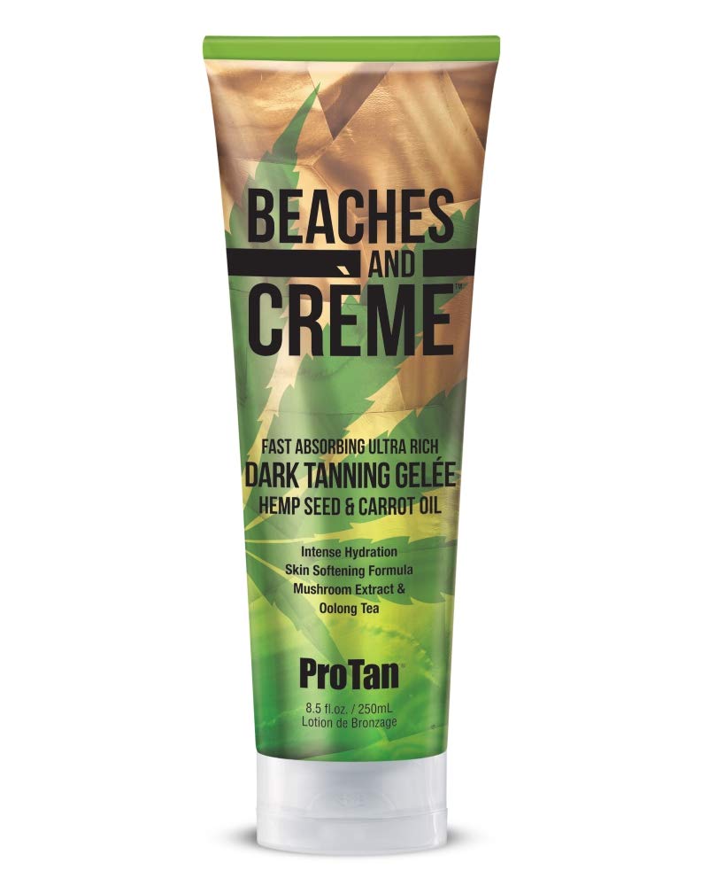 ProTan Beaches & Creme Dark Tanning Gelee with Hemp & Carrot Oil 250ml