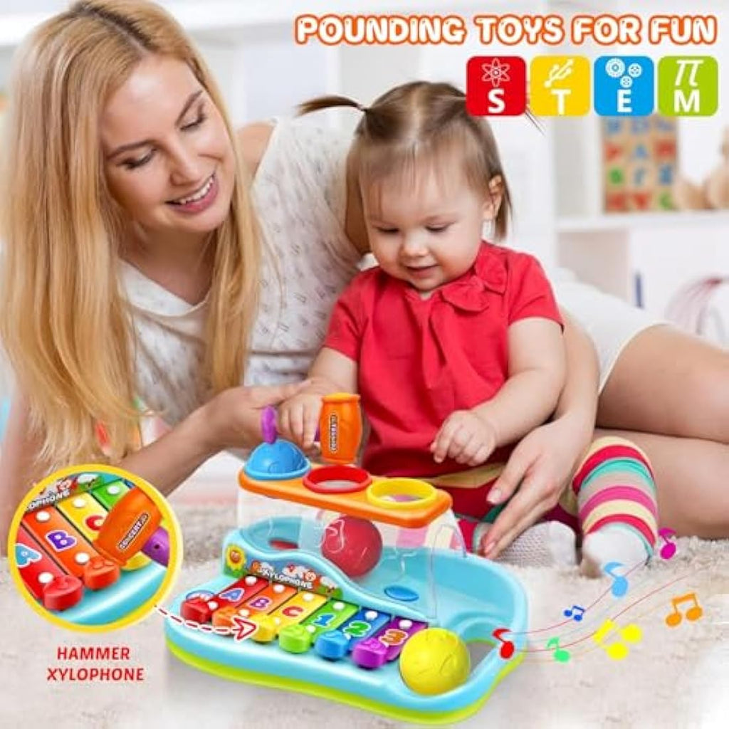 Baby Xylophone – Montessori Pound & Tap Educational Toy