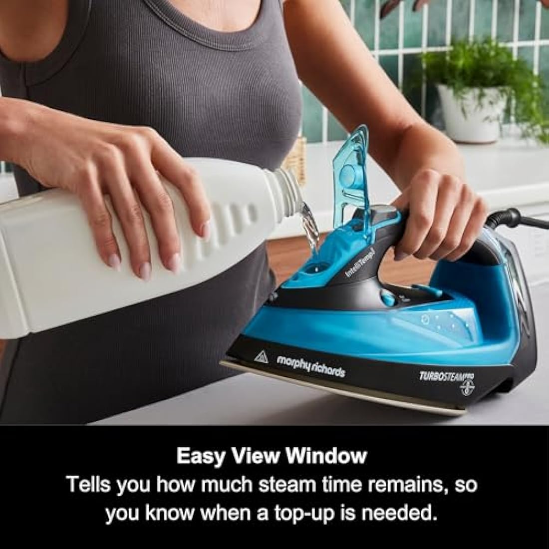 Morphy Richards Turbosteam Pro Steam Iron | 3100W Ceramic Soleplate
