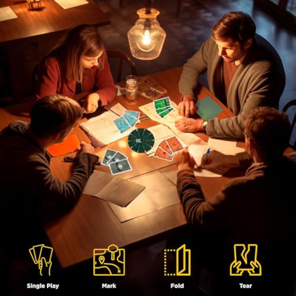 Thames & Kosmos EXIT: The Haunted Roller Coaster Escape Room Game