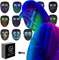 Jolof Store LED Mask – Gesture Control Light Up Digital Mask for Cosplay