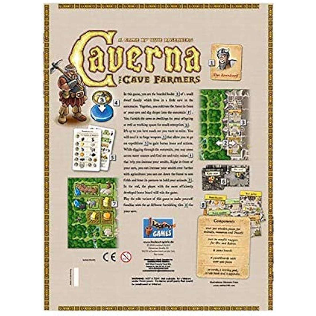 Caverna: The Cave Farmers Board Game | Mayfair Games Strategy Game