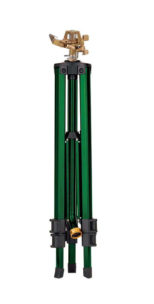 Orbit Zinc Impact Sprinkler with Adjustable Tripod Base – 80 Ft Range