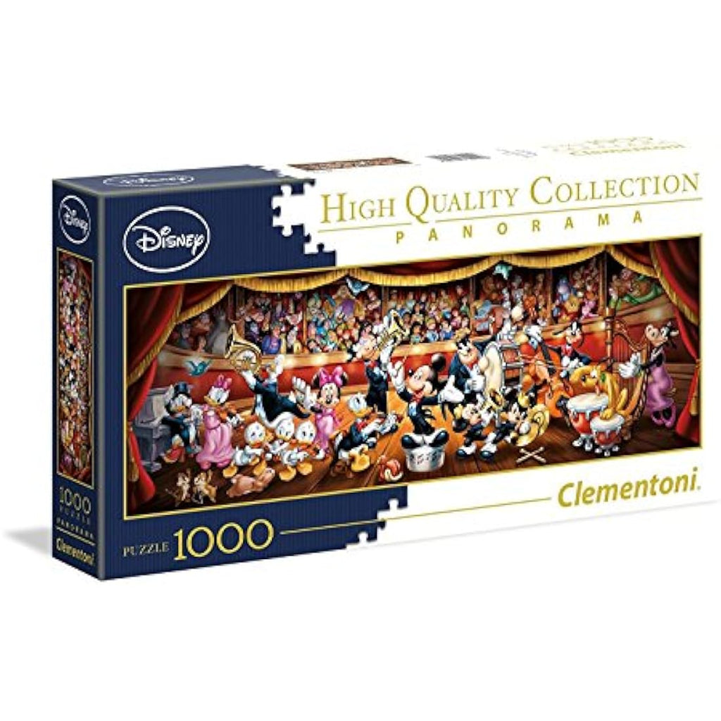 Clementoni Disney Orchestra 1000-Piece Panoramic Jigsaw Puzzle
