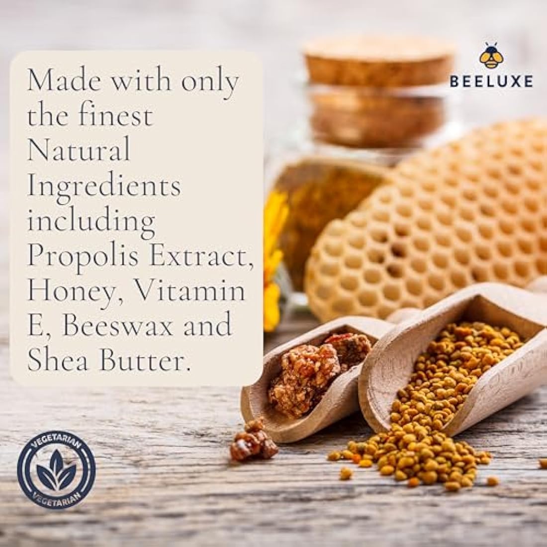 Beeluxe Multi-Purpose Moisturising Skin Balm - Natural & Cruelty-Free - 100ml