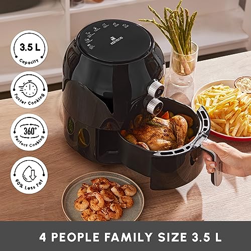 Karaca Multifry 3.5L Air Fryer – 1350W Non-Stick Compact Cooker