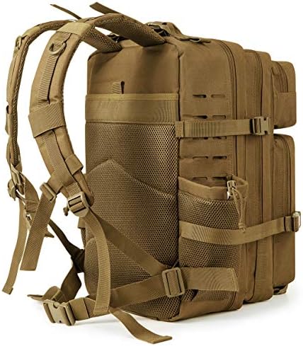 Military Tactical Backpack – Molle Hiking Rucksack 45L