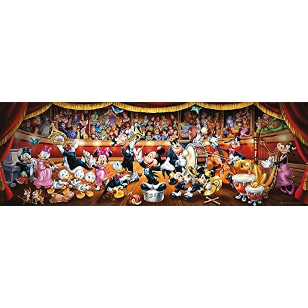 Clementoni Disney Orchestra 1000-Piece Panoramic Jigsaw Puzzle