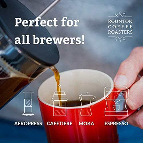 Rounton Coffee Two Stories Blend 1kg - Whole Bean Medium Roast Arabica
