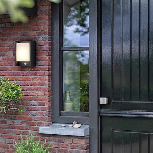 Philips Arbour LED Outdoor Wall Light with Motion Sensor – Anthracite