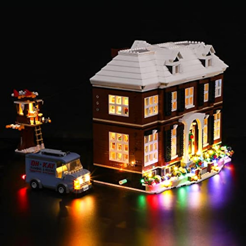 Briksmax LED Lighting Kit for Lego 21330 Ideas Home Alone Model