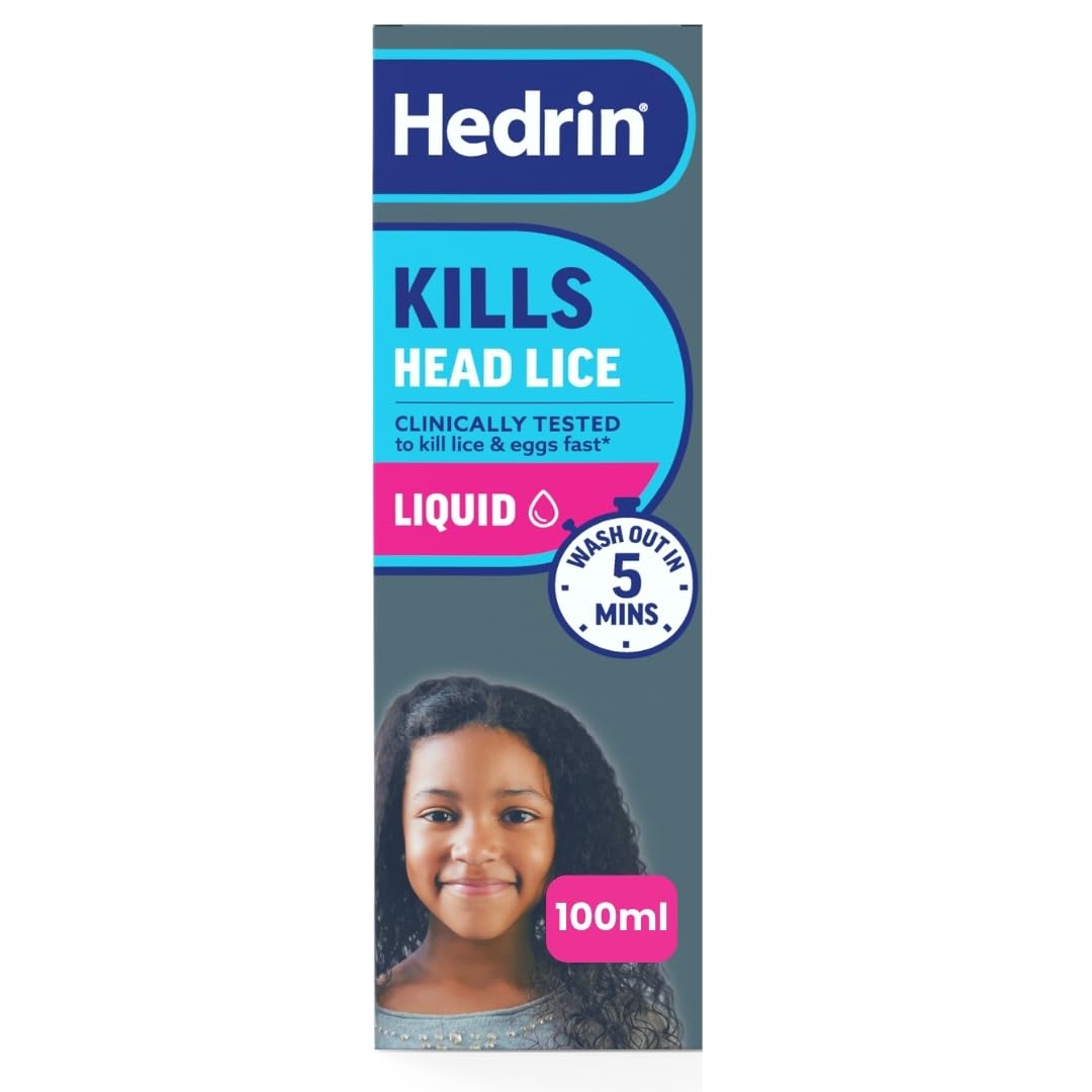 Hedrin Liquid Gel Head Lice and Nit Treatment – 100ml Fast Acting Formula