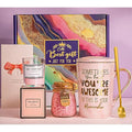 Spa Gift Set – Pink Marble Mug and Self Care Relaxation Hamper