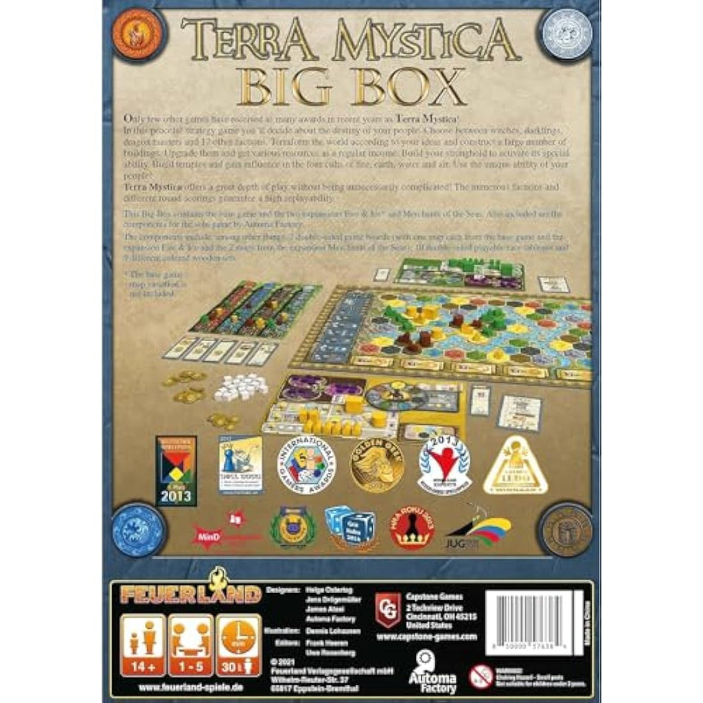 Capstone Games Terra Mystica: Big Box Strategy Board Game Set