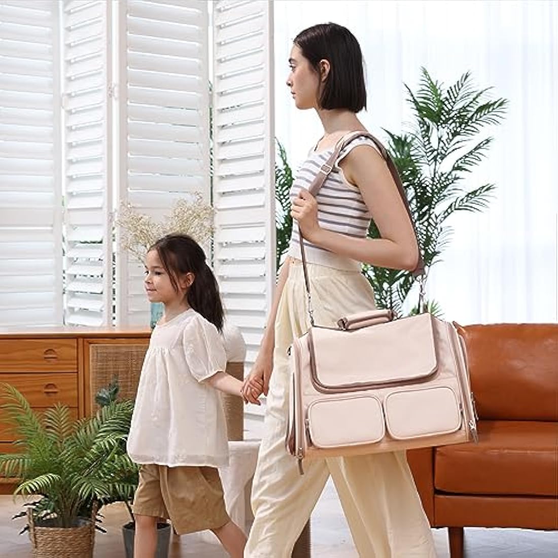 FUKUMARU Airline Approved Cat Carrier – Foldable Pet Travel Bag, Pink