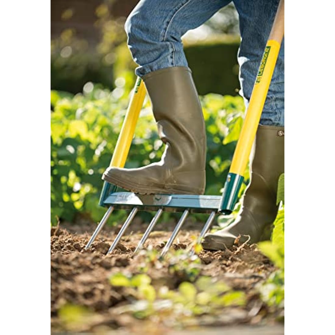 Leborgne Biogrif Grelinette 5 Dents – Outil de Jardinage et Aérateur de Sol