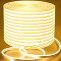 Lamomo 20M Warm White LED Neon Rope Light – Dimmable IP65 Waterproof 24V
