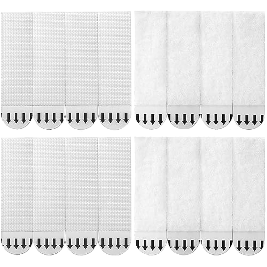 Sinnsally Heavy Duty Picture Hanging Strips | Damage Free Adhesive, 32 Pairs