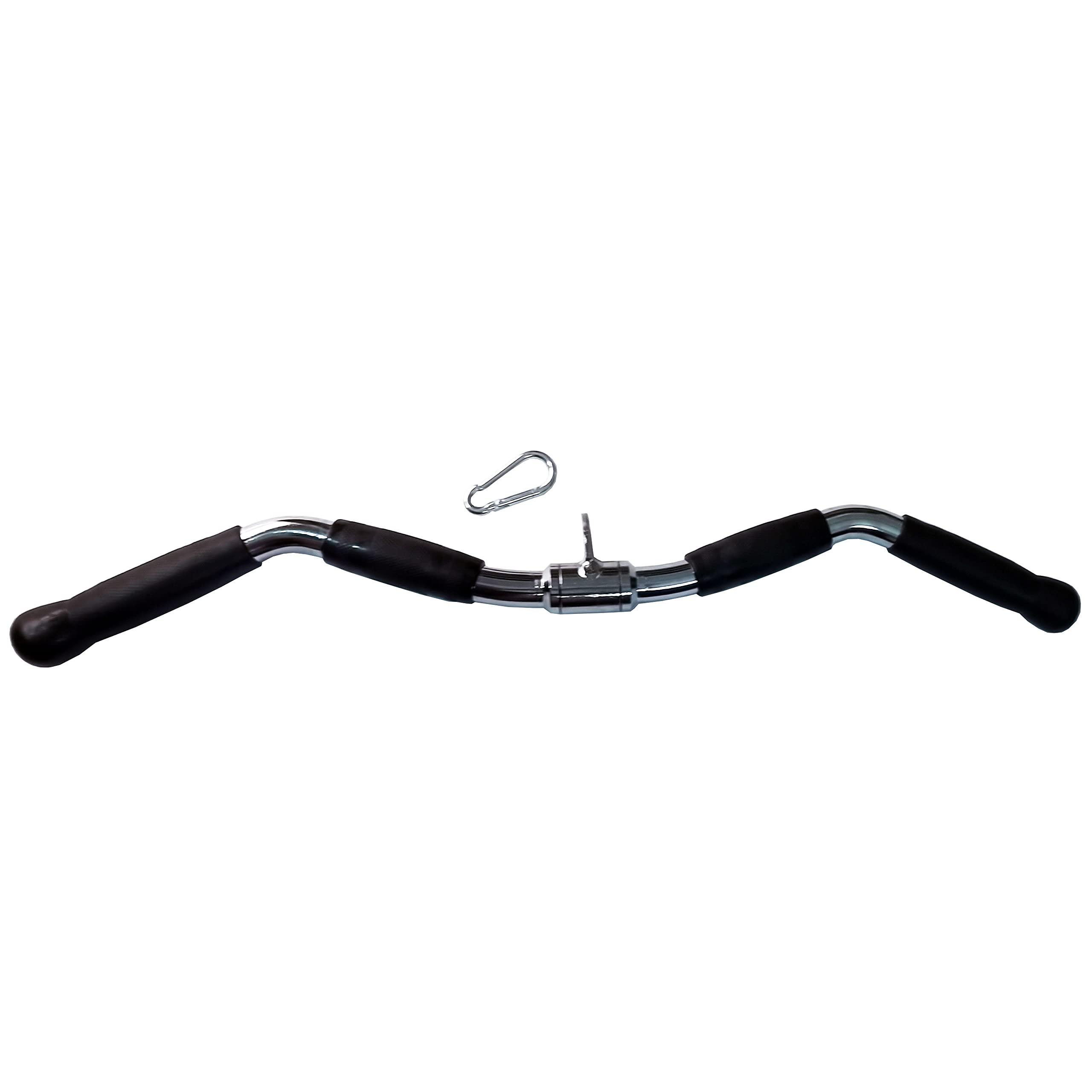 Jolof Store Revolving Straight Bar Cable Attachment with Rubber Grips