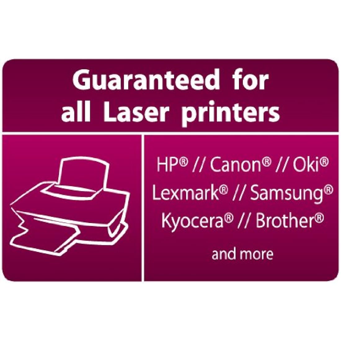 Sigel A4 Transparency Film for B/W Laser & Copier, 100 Mic, 100 Sheets