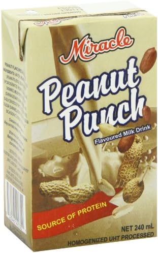 Miracle Peanut Punch Milk Drink - Nutritional Supplement (Pack of 24)