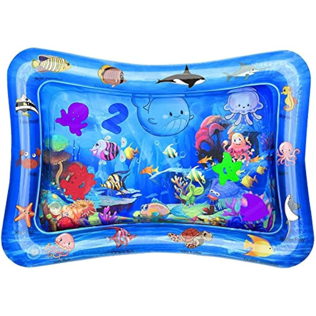 Tummy Time Mat – Inflatable Sensory Water Playmat for Infants