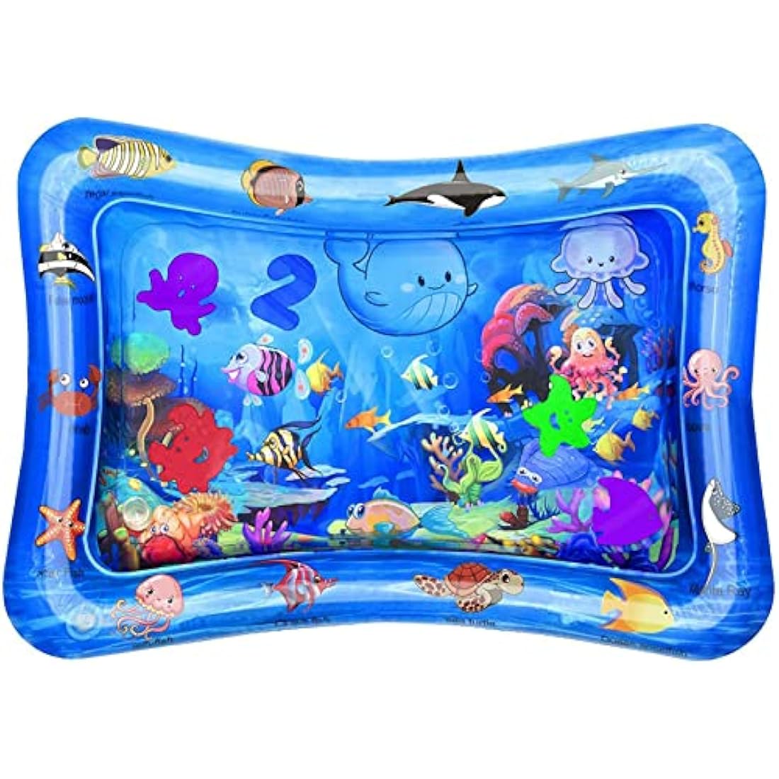 Tummy Time Mat – Inflatable Sensory Water Playmat for Infants