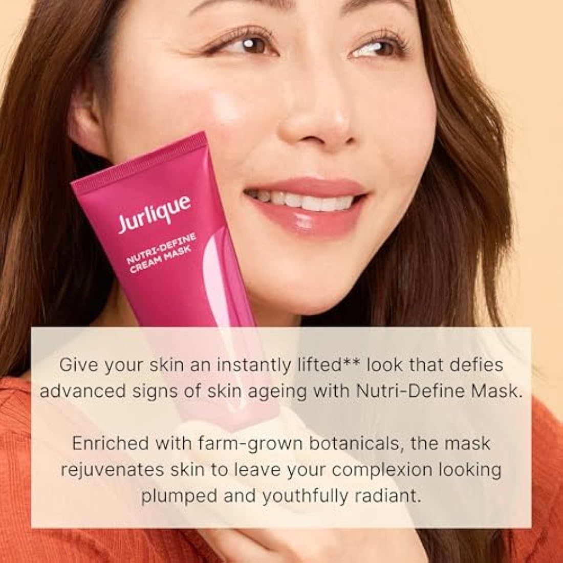Jurlique Nutri-Define Face Cream Mask – Anti-Aging Natural Skincare 100ml
