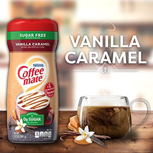Coffee Mate Sugar Free Vanilla Caramel Powdered Creamer - 289.1g
