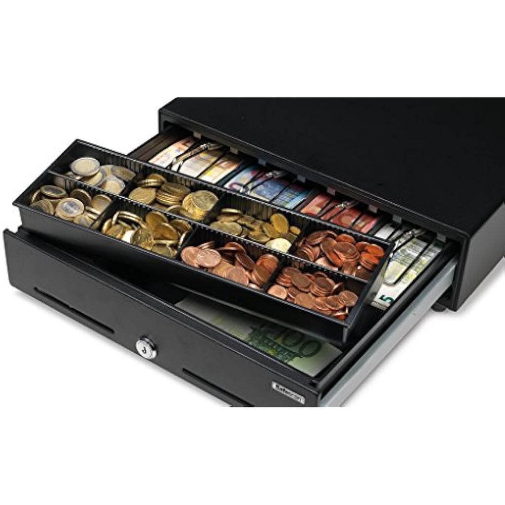 Safescan SD-3540 Cash Drawer | 4 Note & 8 Coin Slots | RJ-12 Connection