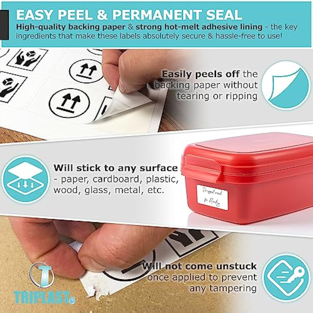 Triplast A4 Printer Labels | 2400 Self-Adhesive White Address Sheets