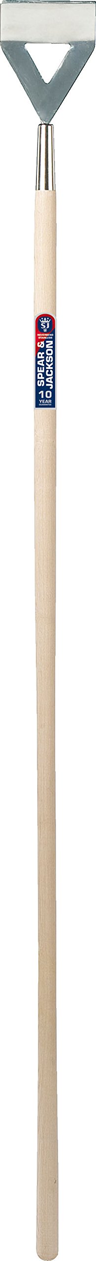 Spear & Jackson Neverbend Stainless Steel Dutch Hoe – Hardwood Handle