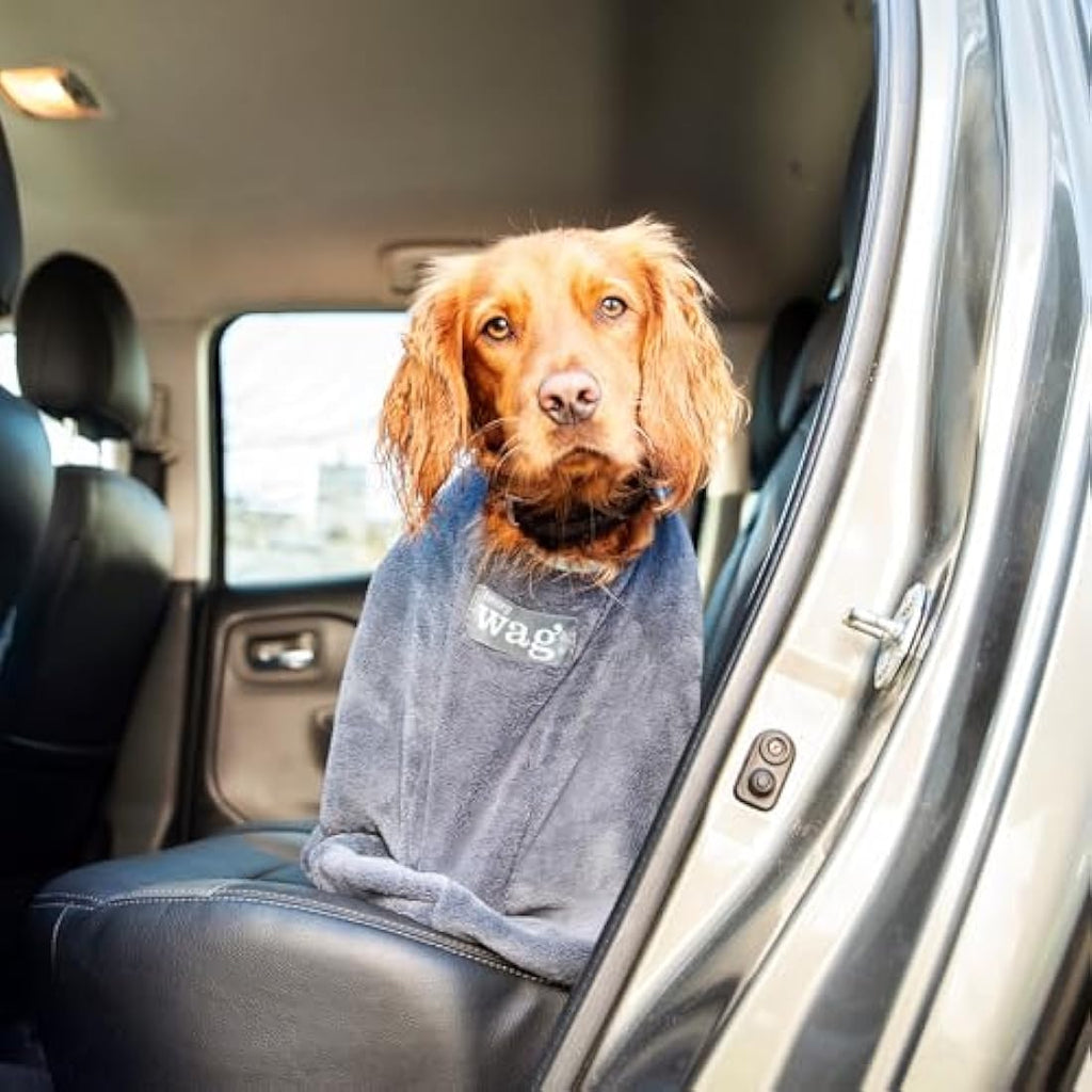 Henry Wag Microfibre Dog Drying Bag | Absorbent & Quick Dry – Large