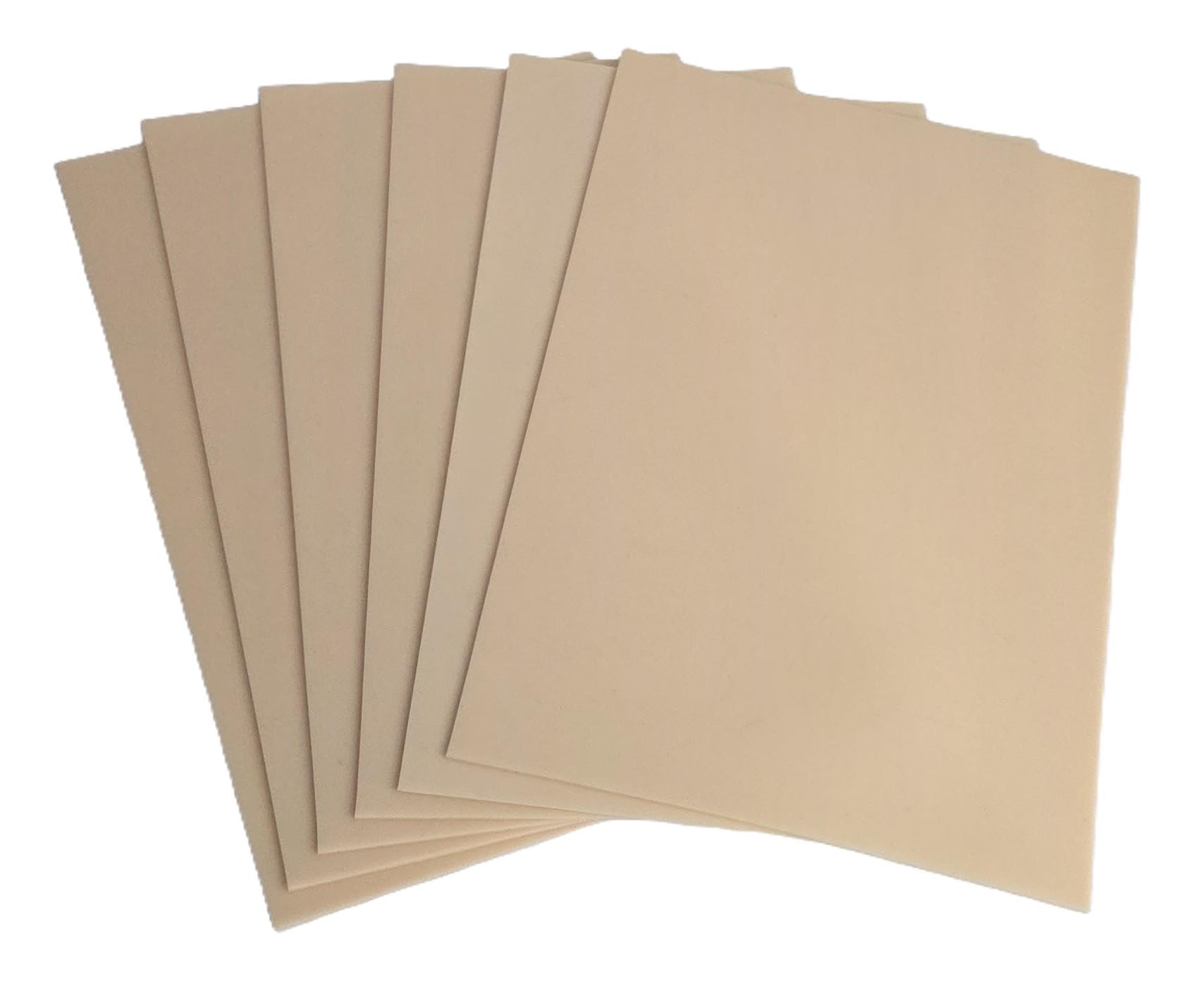 ReelSkin A4 Silicone Tattoo Practice Skins – 2.5mm Double-Sided (6 Pack)